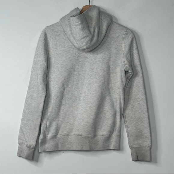 VTG Beaver Canoe Heathered White Pullover Hoodie Kids Size XL Kangaroo Pocket - Picture 2 of 11